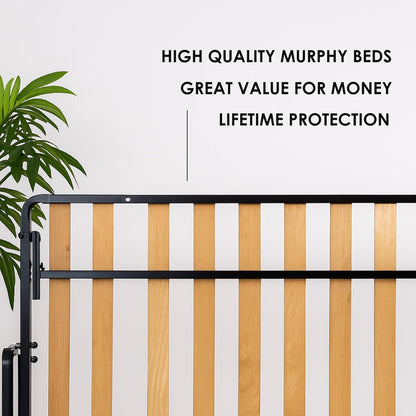 Classic Horizontal Queen Murphy Bed - 60" x 80" Folding Bed