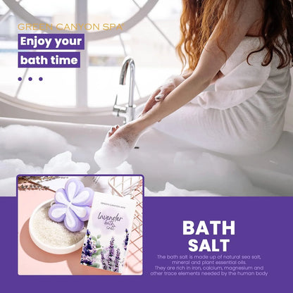 Lavender Spa Gift Set for Women, 11-Piece Luxury Bath Basket Collection - Ideal Relaxation Birthday Gift for Moms and Self-Care Enthusiasts
