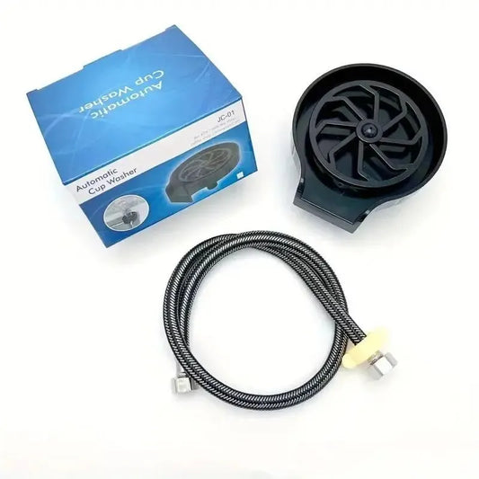 Plastic Automatic Cup Washer - High Pressure Glass Cleaner for Kitchen Sink, Ideal for Beer and Milk Tea Cups